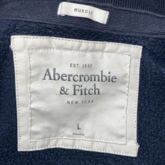 Abercrombie Muscle Zip Up Sweatshirt - Picture 15 of 16